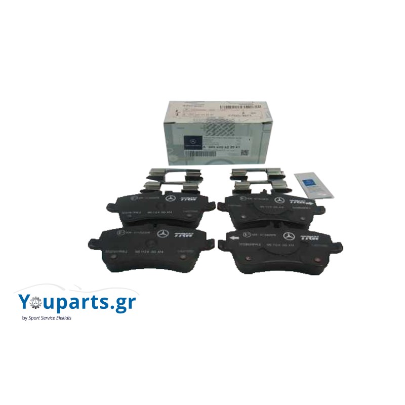 Τακάκια Σέτ εμπρός Mercedes-Benz A-class W169