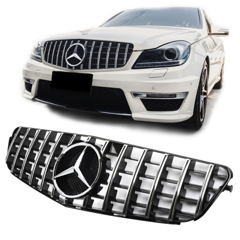 Μάσκα sport Mercedes-Benz c-class w204 panamericana amg look