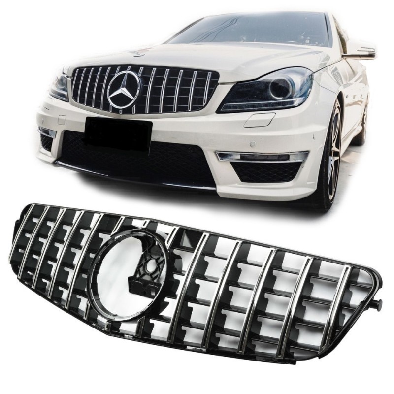 Grille Sport for Mercedes W204 C Class PANAMERICANA AMG LOOK