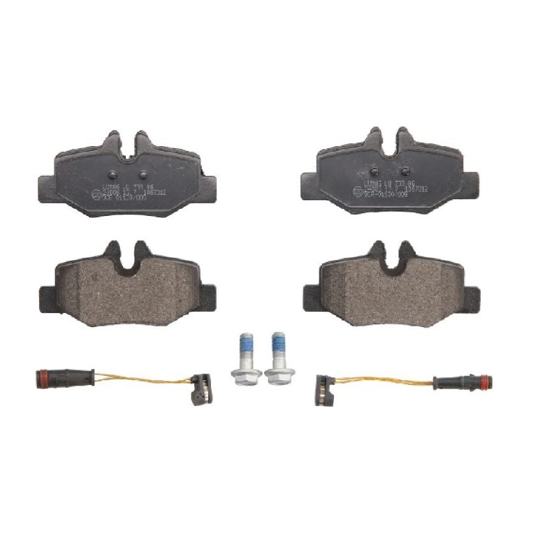 Rear brake pads JURID 573222J