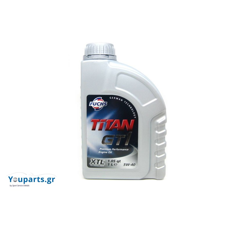 FUCHS TITAN GT1 5w40 λιπαντικό κινητήρα 1L