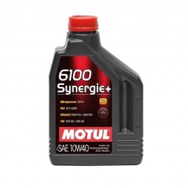 Premium high-standard engine oil MOTUL 6100 SYNERGIE+ 10W40 2lt