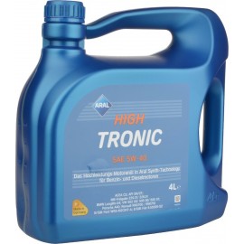 Fully Synthetic High Performance car-engine oil, Aral Hightronic 5w40 C3 4lt