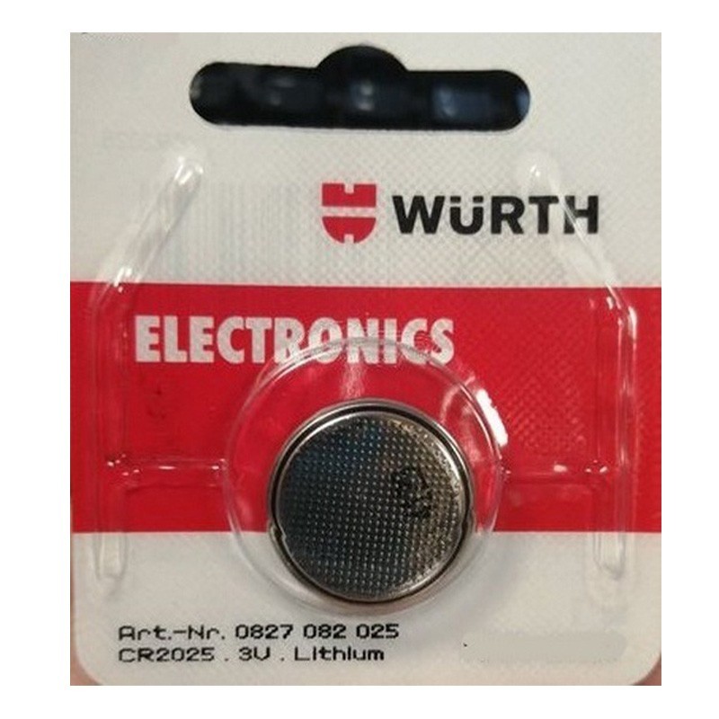 Wurth Μπαταρία Λιθίου  CR2025 3V 0827082025