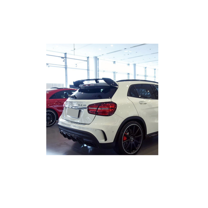 Roof spoiler AMG LOOK fits for Mercedes-Benz GLA X156 2014-2019.