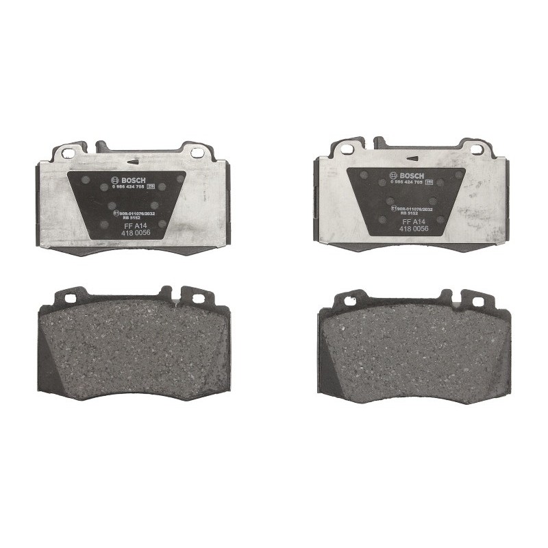Front brake pads  Bosch 0986424705 Mercedes-Benz M-Class,S-Class,SL.