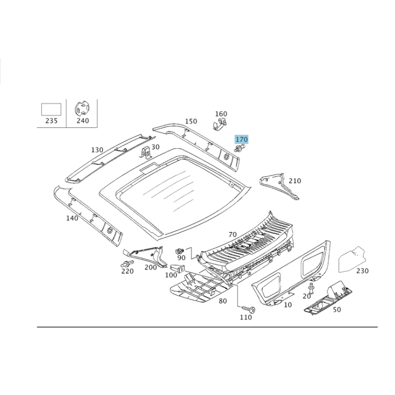 Ball Pivot Mercedes Benz A0009913320