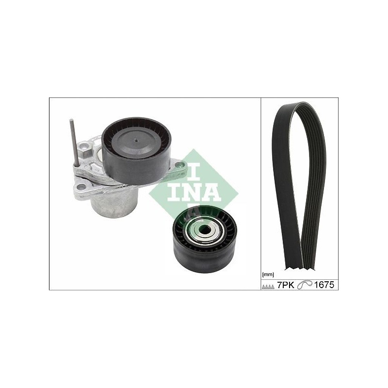 V-Ribbed Belt Set MERCEDES BENZ  OM 626    529 0247 10
