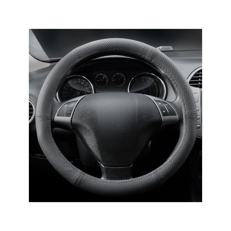 Steering wheel cover for steering wheel leather 44-46 cm