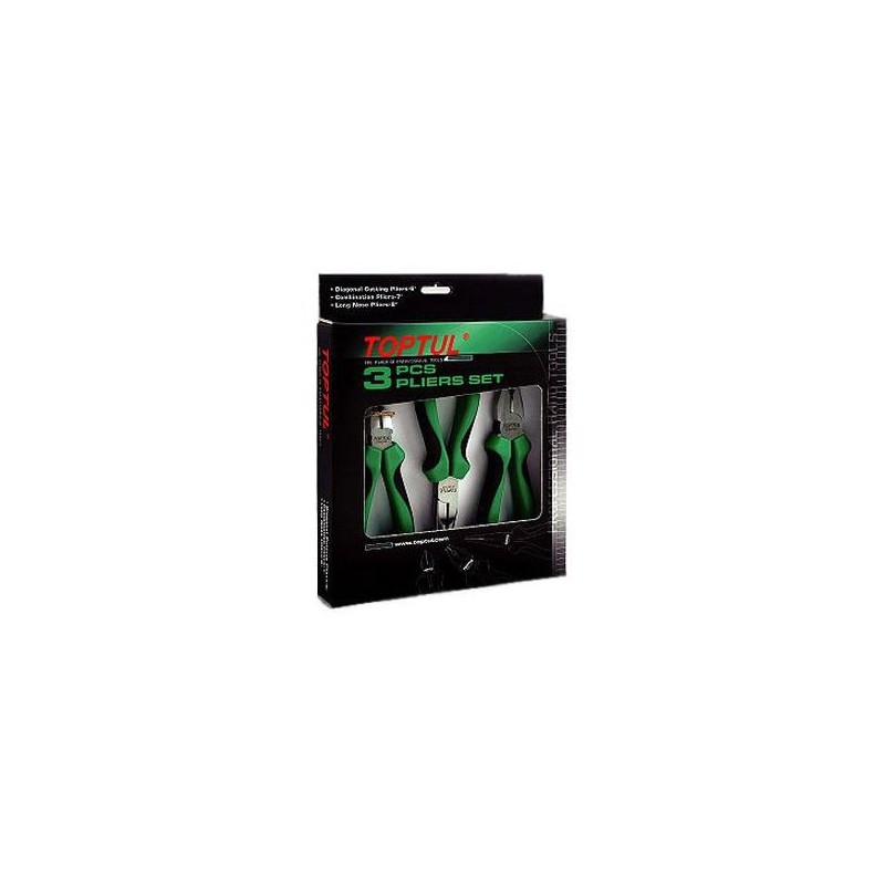 3PCS Pliers Set TOPTUL