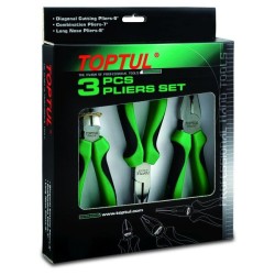 3PCS Pliers Set TOPTUL