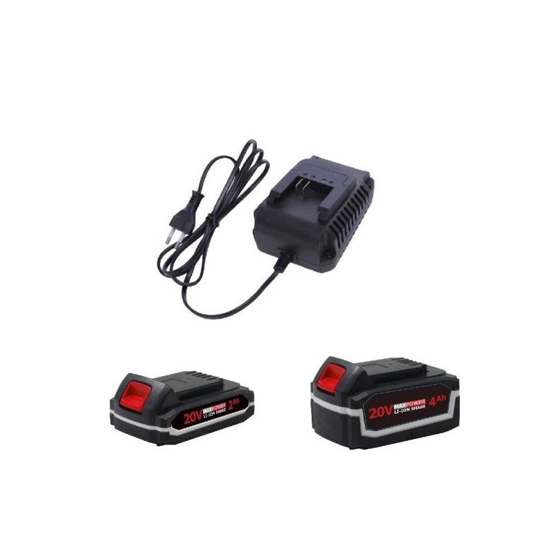 Battery Li-Ion 20V 2 / 4Ah M.DC.T.CH.BT/SET POWER.