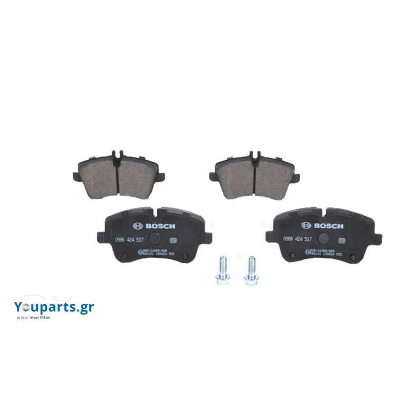 Τακάκια σετ εμπρός BOSCH 0986424517
