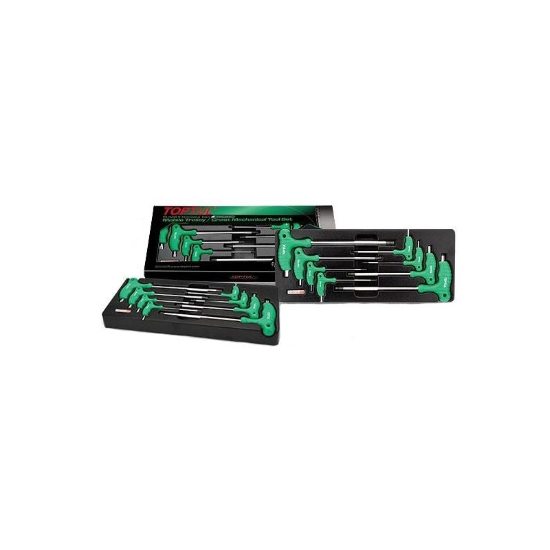 L-Type Two Way Star & Tamperproof Key Wrench Set