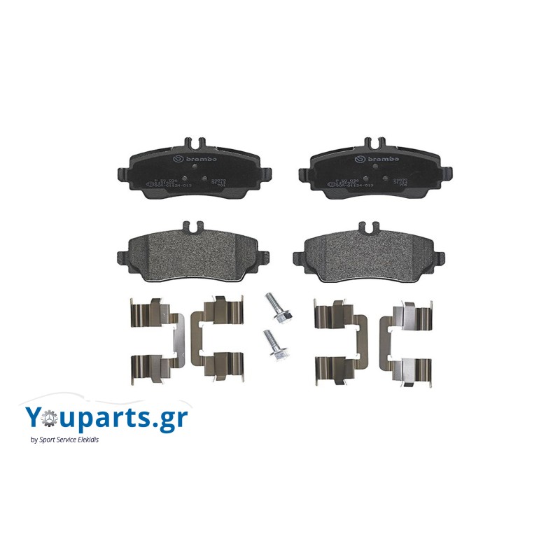 Front brake pads BREMBO P50036