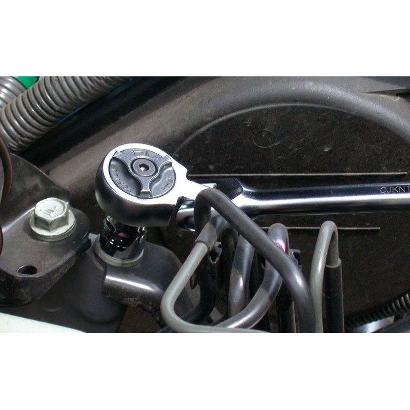 Toptul CJKN0818 Super Long Flex-Head Ratchet 1/4"