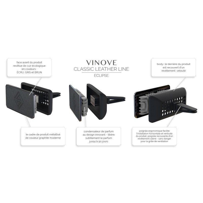 Αρωματικό αυτοκινήτου Silverstone από τη σειρά Classic Leather Line