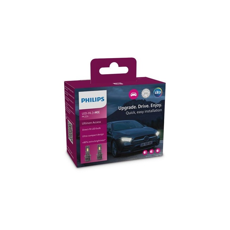 Λάμπες Philips Ultinon Access H3 LED PHI 11336U2500CX