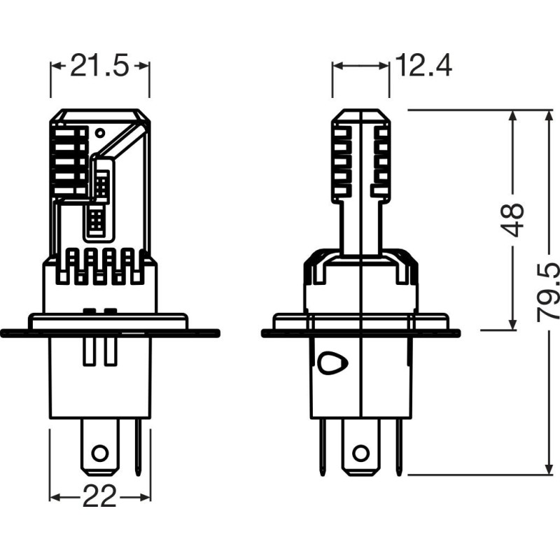 Osram LEDriving HL EASY Gen2 OSR64193DWESY 2-2HB