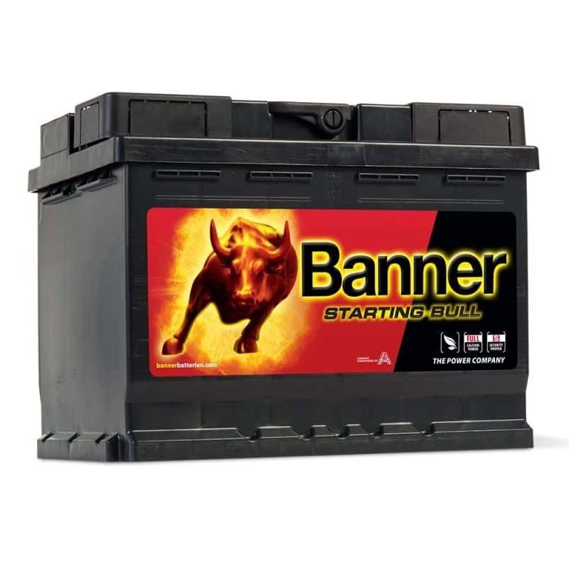 Car battery 12V 60Ah Banner Starting Bull 480Α (ΕΝ) 56060