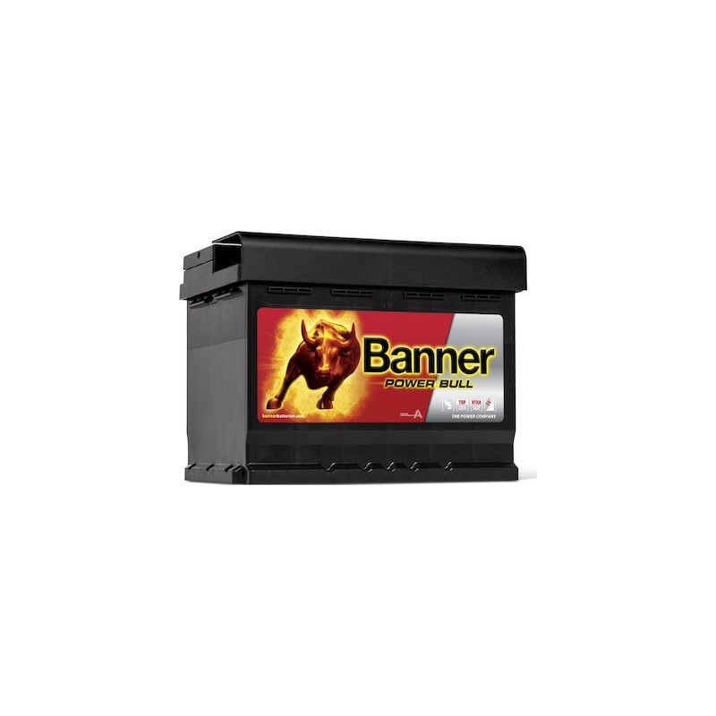 Μπαταρία Banner Power Bull P6219 12V Capacity 20hr 62 (Ah):EN (Amps): 550EN Εκκίνησης