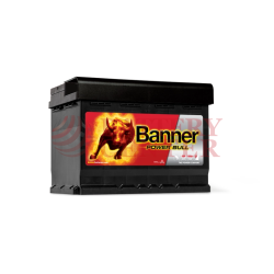 Μπαταρία Banner Power Bull P6340 12V Capacity 20hr 63 (Ah):EN (Amps): 620EN Εκκίνησης