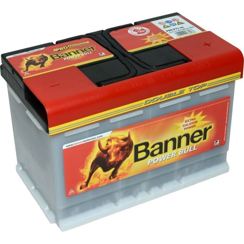 Μπαταρία BANNER Power Bull P7740 pro 12V 77Ah (C20) 700CCA
