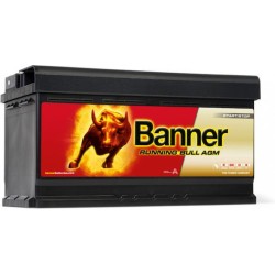 Banner Running Bull AGM START STOP 59501 12V Capacity 20hr 95(Ah) EN (Amps) 850EN Εκκίνησης