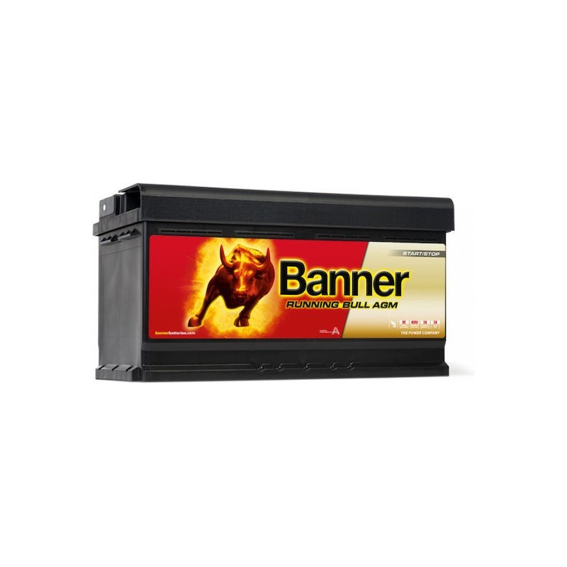 Μπαταρία Banner Running Bull AGM START STOP 59501 12V Capacity 20hr 95(Ah) EN (Amps) 850EN Εκκίνησης