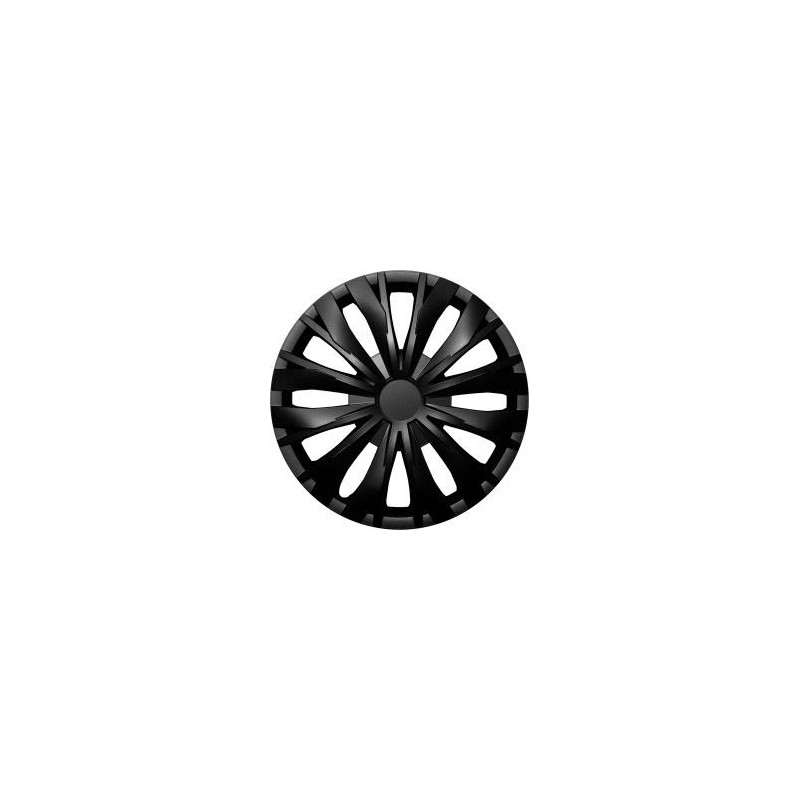 Wheel cover Mammooth 14" σε μαυρο χρώμα