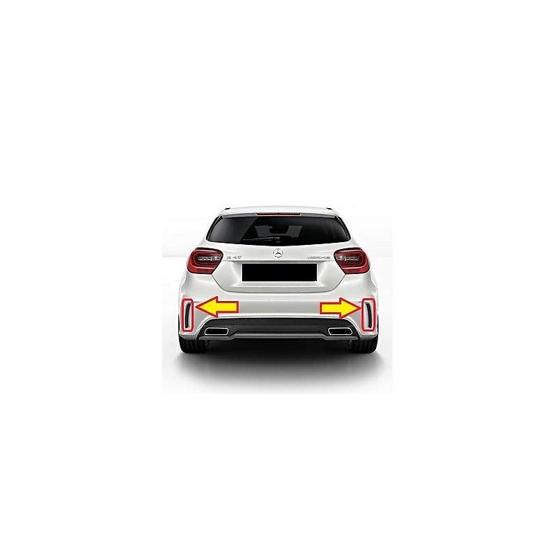 Rear Bumper Left Grille/Trim AMG Styling Mercedes Benz W176 A1768850053