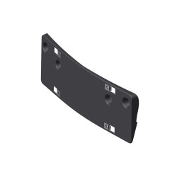 Βάση πινακίδας εμπρός πλαστική Mercedes A-Class W176(A1768801644)