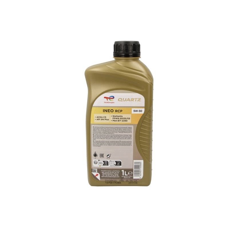 Λάδι κινητήρα TotalEnergies Quartz Ineo RCP 5W-30 1L Group PSA  CITROEN PEUGEOT OPEL
