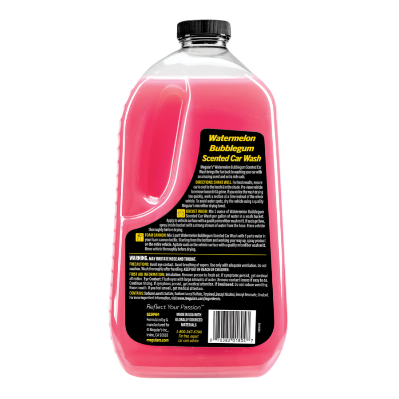 Watermelon Bubblegum Scented Car Wash G250464
