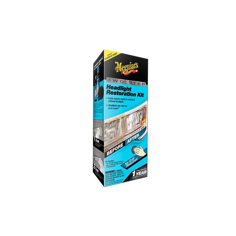 Meguiar's 2-Step Headlight Restoration Kit (G2970)