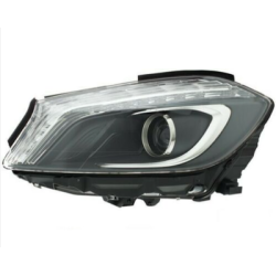 Front Left Bi-Xenon LED (ILS) Headlight Mercedes A-Class W176 (2012-2015) HELLA OEM - A1768203161