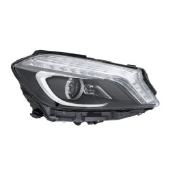 Front Left Bi-Xenon LED (ILS) Headlight Mercedes A-Class W176 (2012-2015) HELLA OEM - A1768203161