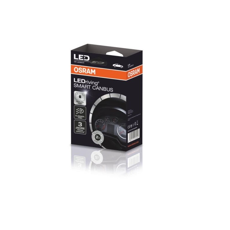 OSRAM LEDriving Smart Canbus H7 LEDSC01 | Αντιστάσεις Canceller 2 Τεμάχια