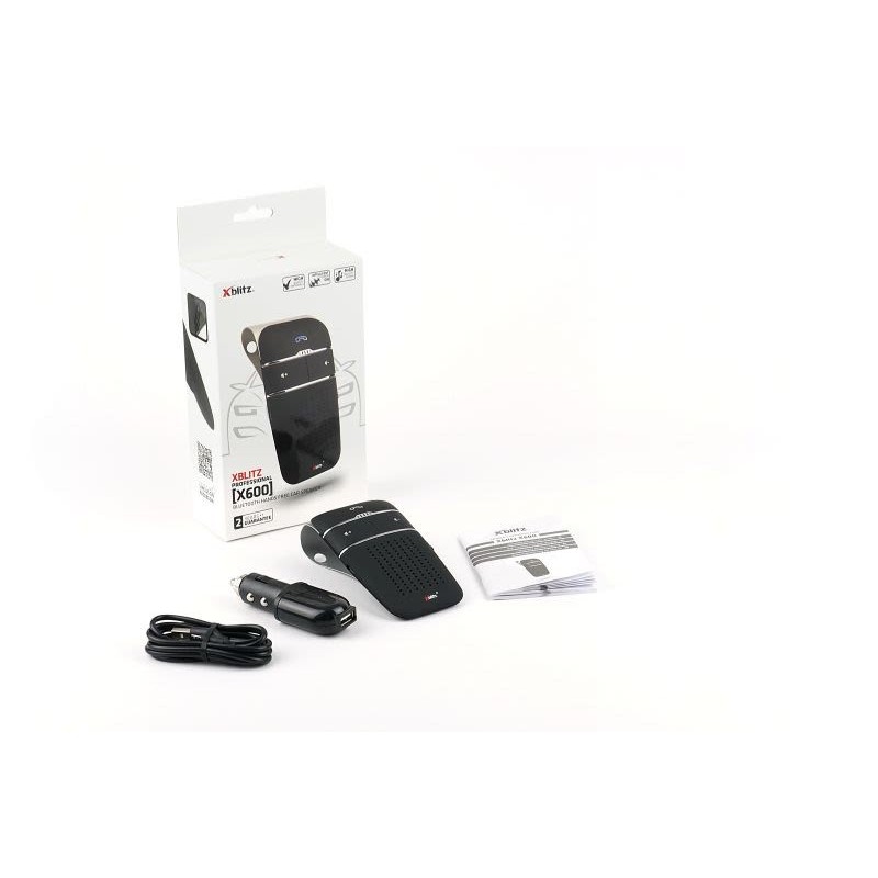 Xblitz X600 PRO Bluetooth Hands-Free Αυτοκινήτου | Κιτ Ανοιχτής Ακρόασης