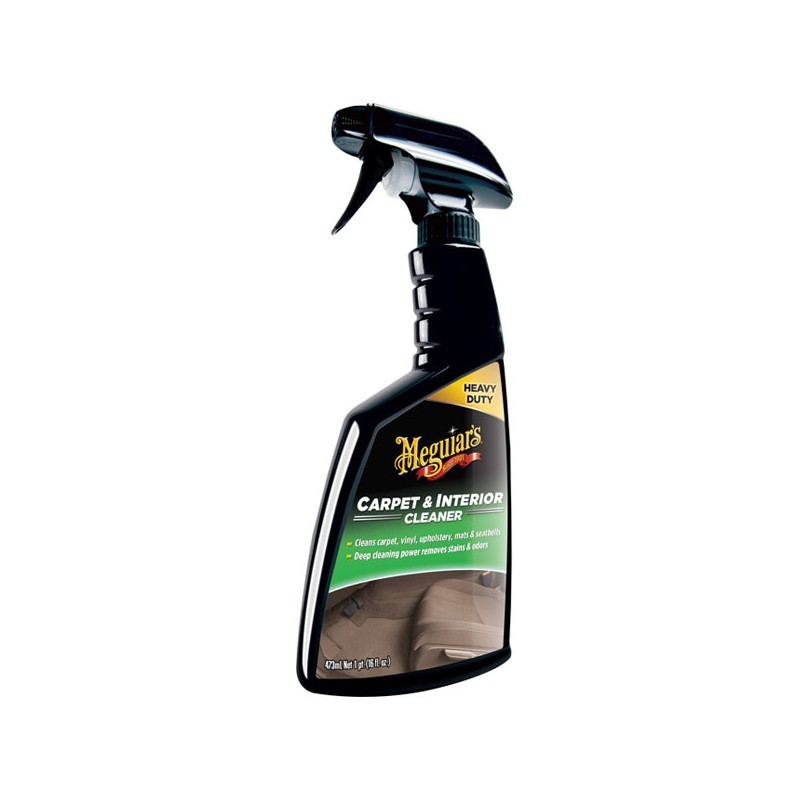 Meguiar's Carpet & Interior Cleaner G9416 - Car Upholstery & Fabric Stain Remover Spray 473ml
