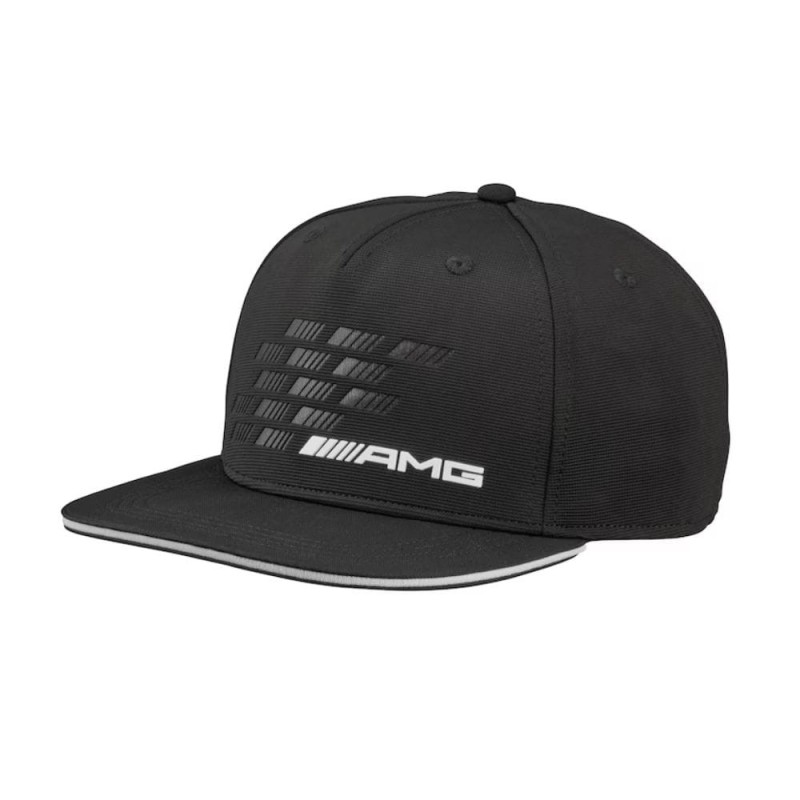 Genuine Mercedes-AMG Flat Brim Cap Black (Part Number: B66959844)