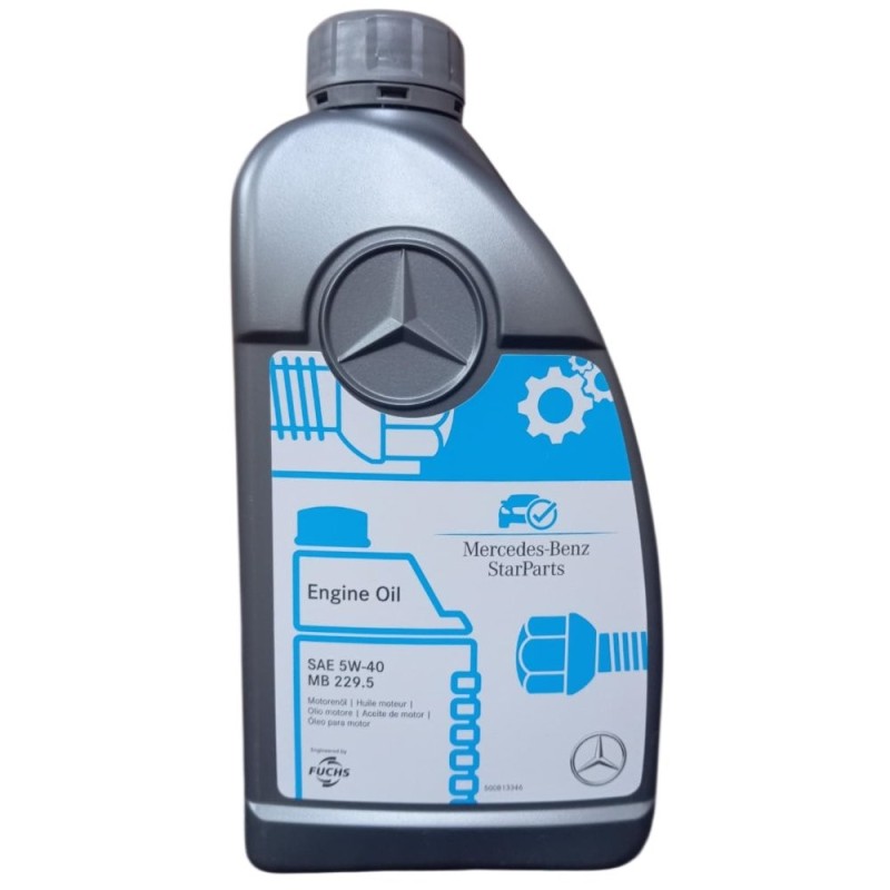 Γνήσιο Λάδι Mercedes 5W-40 MB 229.5 1lt | A000989680811