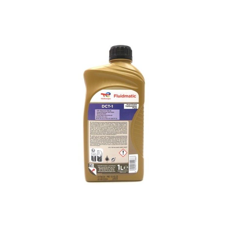 TotalEnergies Fluidmatic DCT-1 1L | Dual Clutch Transmission Fluid (DCTF)