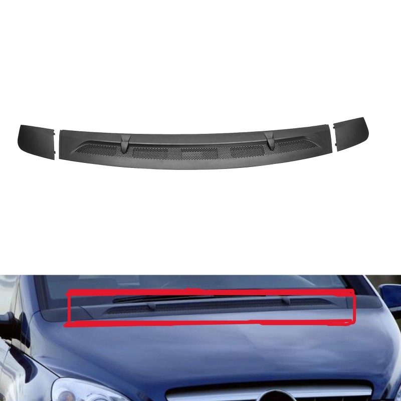 Πλαστικό Κάλυμμα Νεροχύτη Καπό Mercedes W169 W245 A1698360018 | [youparts.gr]
