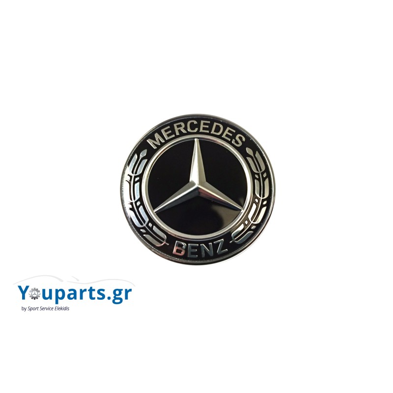 Σήμα καπό μαύρο γνήσιο Mercedes-benz A0008171701