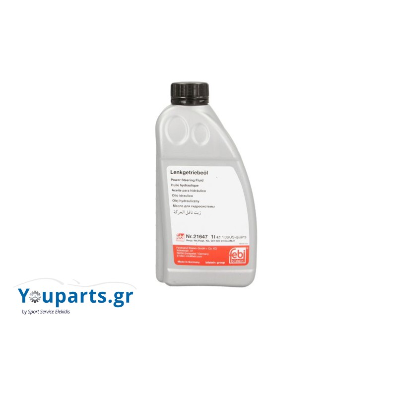 Λάδι υδραυλικού τιμονιού FEBI 21647 1L, A0019892403